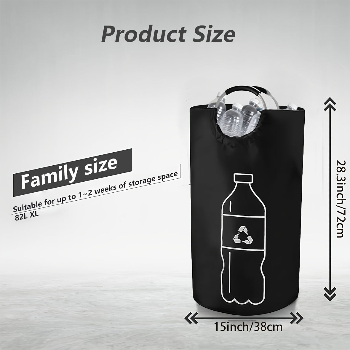 Container impermeabil pentru reciclarea sticlelor